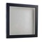 Square Shadow Box 3/4" Depth Black Picture Frame - UV Acrylic, Backing, Hanging Hardware